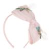 Picture of PRE ORDER Daga Girls Dragonflies Large Bow Headband - Pink