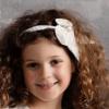 Picture of PRE ORDER Daga Girls Spanish Laces Large Bow Headband - Ivory