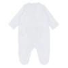 Picture of Blues Baby Unisex Velour Teddy Bear Sleeper - White