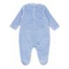 Picture of Blues Baby Boys Velour Teddy Bear Sleeper - Powder Blue