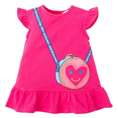 Picture of Agatha Ruiz De La Prada Narciso Heart Dress - Fuchsia Pink