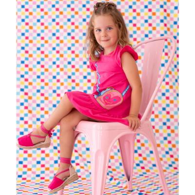 Picture of Agatha Ruiz De La Prada Narciso Heart Dress - Fuchsia Pink