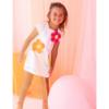 Picture of PRE-ORDER Agatha Ruiz De La Prada Petunia Flower Dress -White