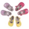 Picture of Panache Baby Shoes Button Front Mary Jane - Fuchsia Pink Patent