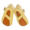 Picture of Panache Baby Shoes Button Front Mary Jane - Canary Yellow Patent 