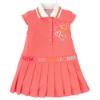 Picture of Agatha Ruiz De La Prada Lavanda Hearts Polo Dress - Coral