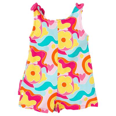 Picture of PRE-ORDER Agatha Ruiz De La Prada Gengibre Hearts Playsuit - Fuchsia Pink