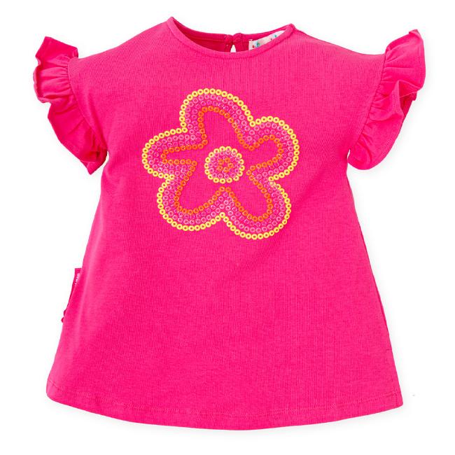 Picture of Agatha Ruiz De La Prada Gengibre Flower Dress - Fuchsia