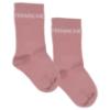 Picture of Meia Pata Panache Logo Sports Socks  -  Dark Pink White 