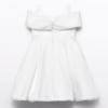 Picture of Abel & Lula Girls Special Occasion Organza Bow Dress - Ivory