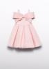 Picture of Abel & Lula Girls Special Occasion Organza Bow Dress - Pink