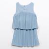 Picture of Abel & Lula Girls Special Occasion Pleated Top & Skirt Set X 2 - Sky Blue