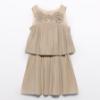 Picture of Abel & Lula Girls Special Occasion Pleated Top & Skirt Set X 2 - Gold