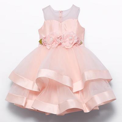 Picture of Abel & Lula Girls Special Occasion Tulle Panel Dress - Pink