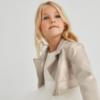 Picture of Abel & Lula Girls Biker Style Jacket  - Gold