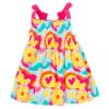 Picture of Agatha Ruiz De La Prada Gengibre Hearts Dress - Fuchsia Pink