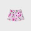 Picture of Mayoral Girls Summer Cherries Print Shorts & Peplum Top Set X 2 - Lilac Orchid Pink