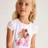 Picture of Mayoral Girls Summer Doll Cotton Jersey T-shirt -  Orchid pink