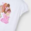 Picture of Mayoral Girls Summer Doll Cotton Jersey T-shirt -  Orchid pink