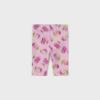 Picture of Mayoral Girls Summer Cherries Print Legging Set X 3 - Malva Pink