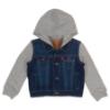 Picture of Levi's Baby Boys Hooded Denim Jacket - Blue