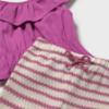 Picture of Mayoral Girls Summer Crochet Style Pants & Top Set X 2 - Orchid Pink