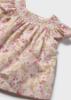 Picture of Mayoral Girls Summer Smocked Floral Strawberry Dress & Panties Set  X 2 - Pink