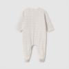 Picture of Mayoral Newborn Girls  Front Opening Teddy & Polka Babygrow  - Beige Polka 