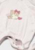 Picture of PRE ORDER Mayoral Newborn Girls  Front Opening Teddy & Polka Babygrow  - Baby Rose Pink