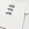 Picture of Mayoral Boys Summer T-shirt, Shorts & Sunhat Set  X 3 - White Blue