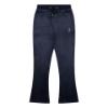 Picture of Juicy Couture Girls Diamante Bootcut Velour Jogger - Night Sky Navy 