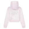 Picture of Juicy Couture Girls Diamante Zip Through Velour Hoodie - Lavender Fog