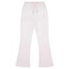 Picture of Juicy Couture Girls Diamante Bootcut Velour Jogger - Lavender Fog