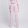 Picture of Juicy Couture Girls Diamante Bootcut Velour Jogger - Lavender Fog