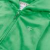 Picture of Juicy Couture Girls Diamante Zip Through Velour Hoodie - Green Bee