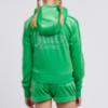 Picture of Juicy Couture Girls Diamante Zip Through Velour Hoodie - Green Bee