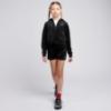 Picture of Juicy Couture Girls Arch Zip Through Diamante Velour Hoodie - Black