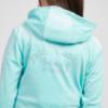 Picture of Juicy Couture Girls Arch Zip Through Diamante Velour Hoodie - Angel Blue