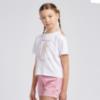 Picture of Juicy Couture Girls Logo T-shirt & Velour Popper Short Set X 2 - Pink Nectar