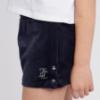 Picture of Juicy Couture Girls Logo T-shirt & Velour Popper Short Set X 2 - Night Sky Navy