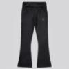 Picture of Juicy Couture Girls Diamante Logo Fold Over Velour Joggers - Black