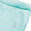 Picture of Juicy Couture Girls Diamante Logo Fold Over Velour Joggers - Angel Blue