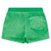 Picture of Juicy Couture Girls Diamante Velour Fold Up Shorts - Green Bee