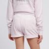 Picture of Juicy Couture Girls Diamante Velour Fold Up Shorts - Lavender Fog