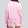 Picture of Juicy Couture Girls Crew Neck Velour Sweater - Pinky Lilac Chiffon