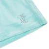 Picture of Juicy Couture Girls Diamante Logo Fold Over Waist Shorts - Angel Blue