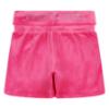 Picture of Juicy Couture Girls Diamante Logo Fold Over Waist Shorts - Fucshia Purple