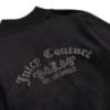 Picture of Juicy Couture Girls Cropped Zip Through Velour Sweater - Jet Black