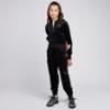 Picture of Juicy Couture Girls Cropped Zip Through Velour Sweater - Jet Black