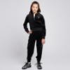 Picture of Juicy Couture Girls Cargo Cuffed Velour Joggers - Jet Black